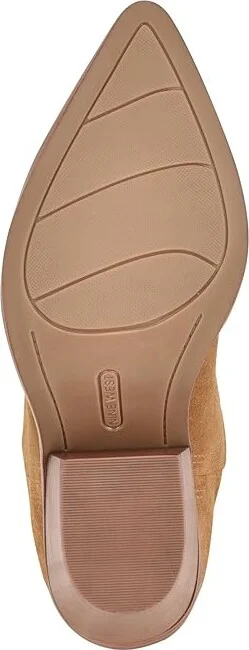 Nine West Smash Women's Boots Medium Natural Suede : 6 M, Rubber/Suede - Image 3