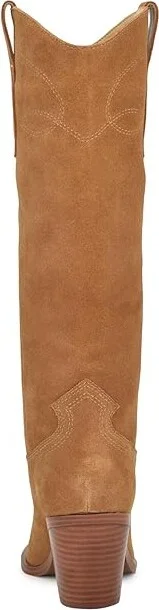 Nine West Smash Women's Boots Medium Natural Suede : 6 M, Rubber/Suede - Image 4