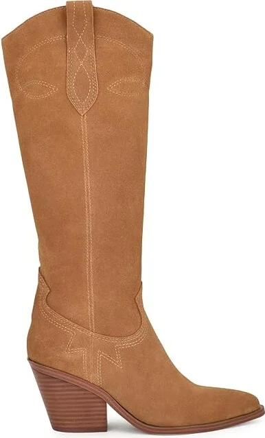 Nine West Smash Women's Boots Medium Natural Suede : 6 M, Rubber/Suede - Image 5