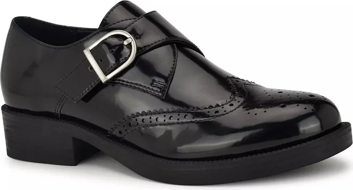 Nine West Smythe Wingtip Monk Strap SlipOn