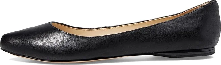 Nine West SpeakUp Flat Women's Dress Flat Shoes Black Leather : 5 M, Leather/Suede/Synthetic - Image 7