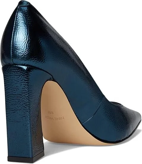 Nine West Tamant Women's Shoes Teal : 9.5 M, Synthetic - Image 4