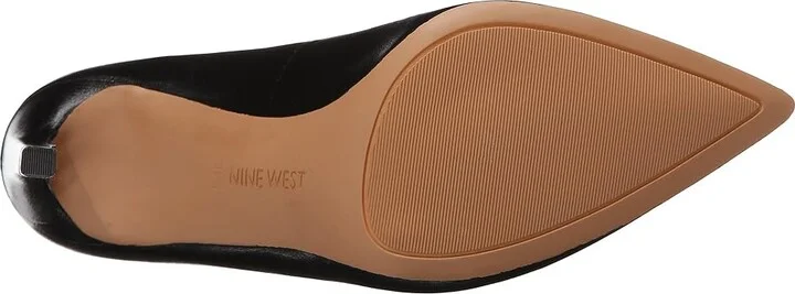 Nine West Tatiana Pump High Women's Heels Black Leather : 5 M - Image 4
