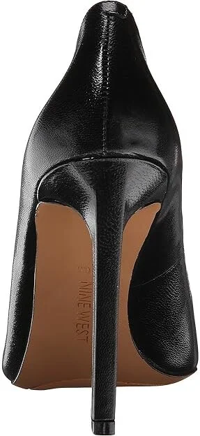 Nine West Tatiana Pump High Women's Heels Black Leather : 5 M - Image 5