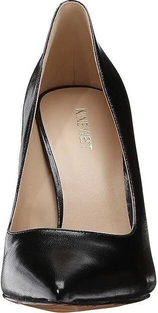 Nine West Tatiana Pump High Women's Heels Black Leather : 5 M - Image 6
