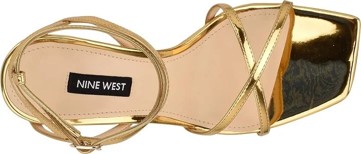 Nine West Tidle Women's Shoes Bronze : 9.5 M, Synthetic - Image 2