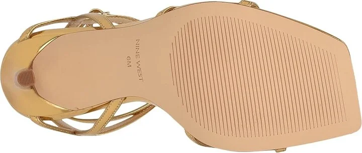 Nine West Tidle Women's Shoes Bronze : 9.5 M, Synthetic - Image 3