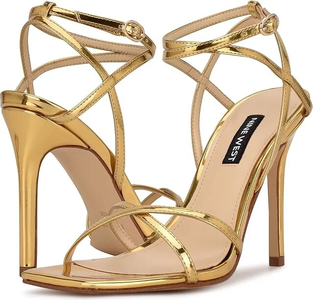 Nine West Tidle Women's Shoes Bronze : 9.5 M, Synthetic