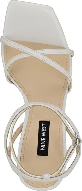 Nine West Tidle Women's Shoes White Patent : 5 M, Synthetic - Image 2