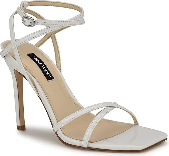 Nine West Tidle Women's Shoes White Patent : 5 M, Synthetic - Image 5