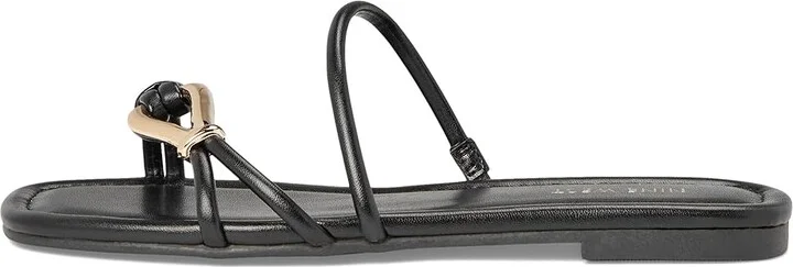 Nine West Tigra Women's Dress Sandals Black : 10 M, Faux Leather - Image 6