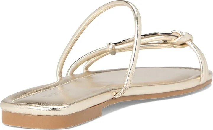 Nine West Tigra Women's Dress Sandals Gold : 8.5 M, Faux Leather - Image 4