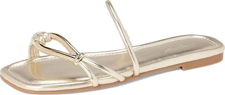 Nine West Tigra Women's Dress Sandals Gold : 8.5 M, Faux Leather - Image 5