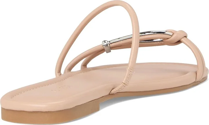 Nine West Tigra Women's Dress Sandals Light Natural : 7.5 M, Faux Leather - Image 4
