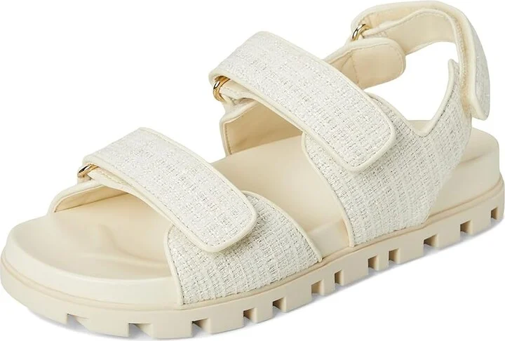 Nine West Tillee Women's Dress Sandals Cream : 10 M, Leather/Synthetic - Image 5