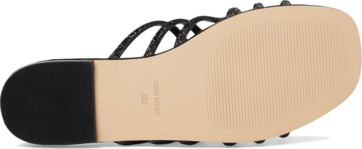 Nine West Timy Women's Dress Sandals Black : 5 M, Synthetic - Image 3