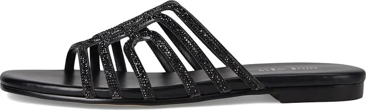 Nine West Timy Women's Dress Sandals Black : 5 M, Synthetic - Image 6
