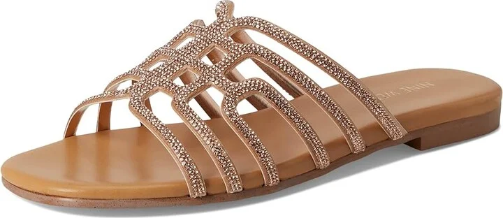 Nine West Timy Women's Dress Sandals Light Natural : 9.5 M, Synthetic - Image 5