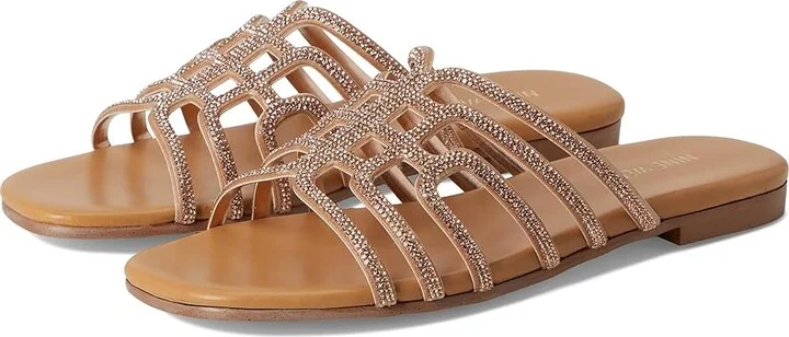 Nine West Timy Women's Dress Sandals Light Natural : 9.5 M, Synthetic