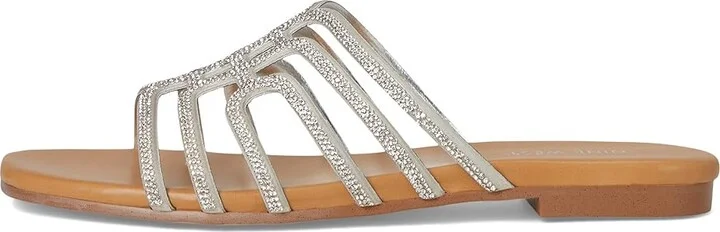 Nine West Timy Women's Dress Sandals Silver : 9.5 M, Synthetic - Image 6