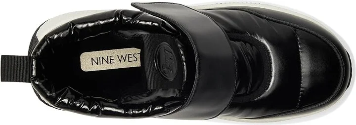 Nine West Tumble Women's Dress Zip Boots Black : 6 M, Synthetic/Textile - Image 2