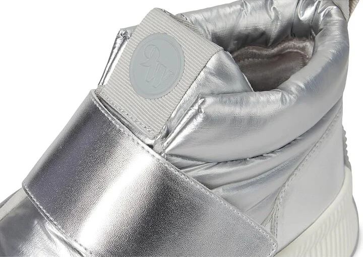Nine West Tumble Women's Dress Zip Boots Silver : 5 M, Synthetic/Textile - Image 7