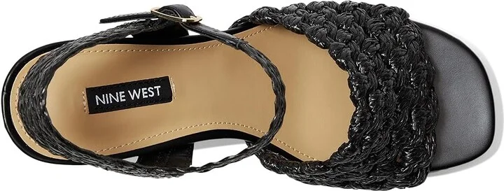 Nine West Vadyn Women's Dress Sandals Black : 8 M, Synthetic - Image 2