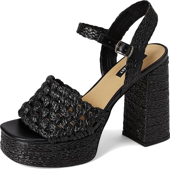 Nine West Vadyn Women's Dress Sandals Black : 8 M, Synthetic - Image 5