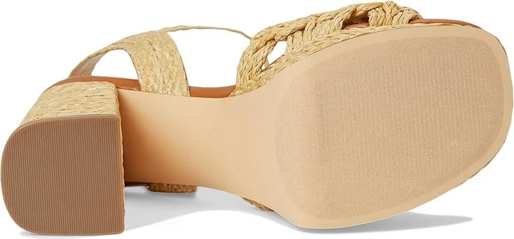 Nine West Vadyn Women's Dress Sandals Medium Natural : 11 M, Synthetic - Image 3