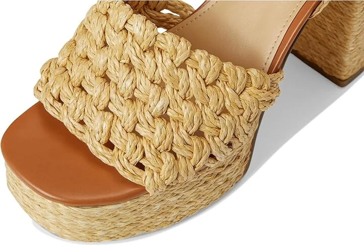 Nine West Vadyn Women's Dress Sandals Medium Natural : 11 M, Synthetic - Image 7