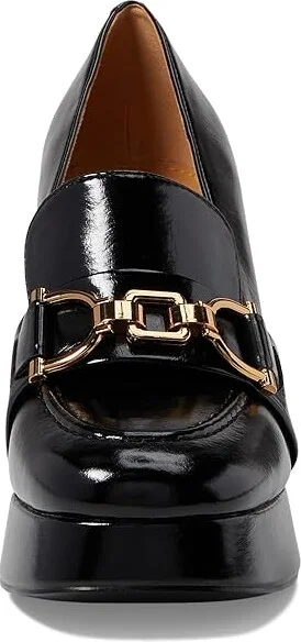 Nine West Valda 3 High Women's Heels Black : 9 M, Leather/Synthetic - Image 2