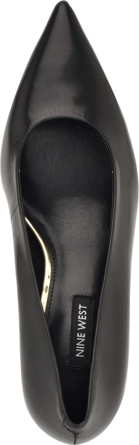 Nine West Women's Adalys Pointy Toe Kitten Heel Pumps - Image 8