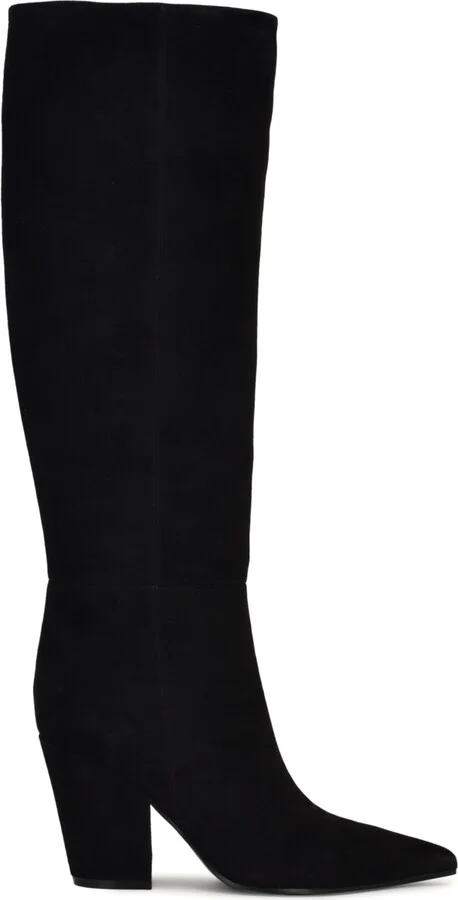 Nine West Women's Adera Wide Calf Tall Pointy Toe Dress Boots - Image 2