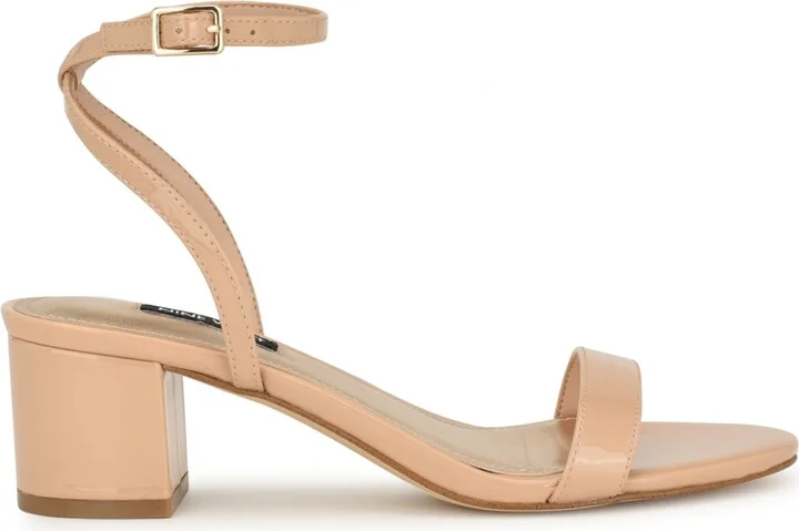 Nine West Women's Allora Strappy Block Heel Dress Sandals - Image 6