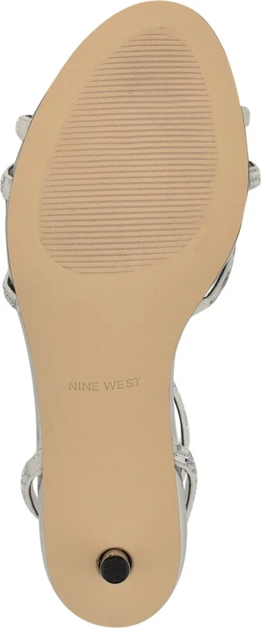 Nine West Women's Amseta Strappy Embellished Stiletto Sandals - Image 9