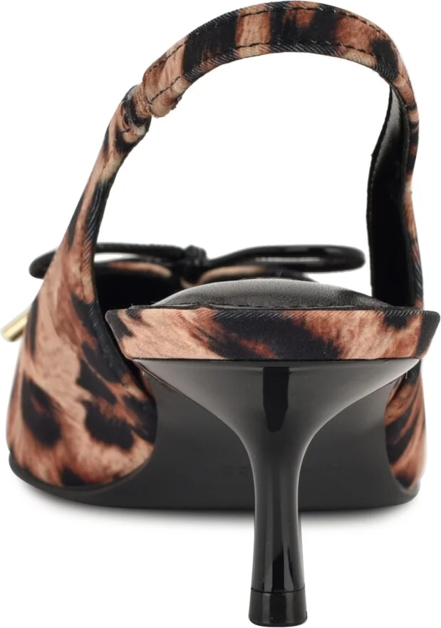 Nine West Women's Anora Lace-Up Slingback Pumps - Image 3
