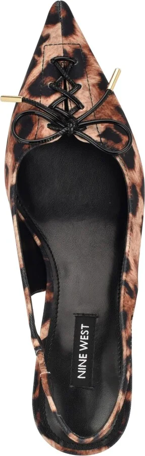 Nine West Women's Anora Lace-Up Slingback Pumps - Image 4
