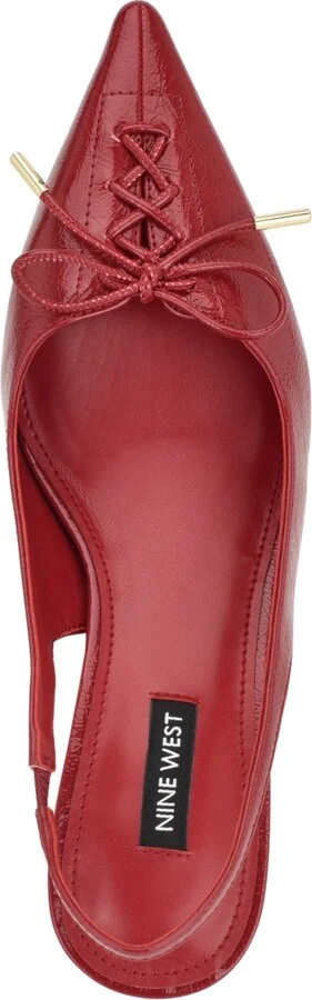 Nine West Women's Anora Lace-Up Slingback Pumps - Image 8