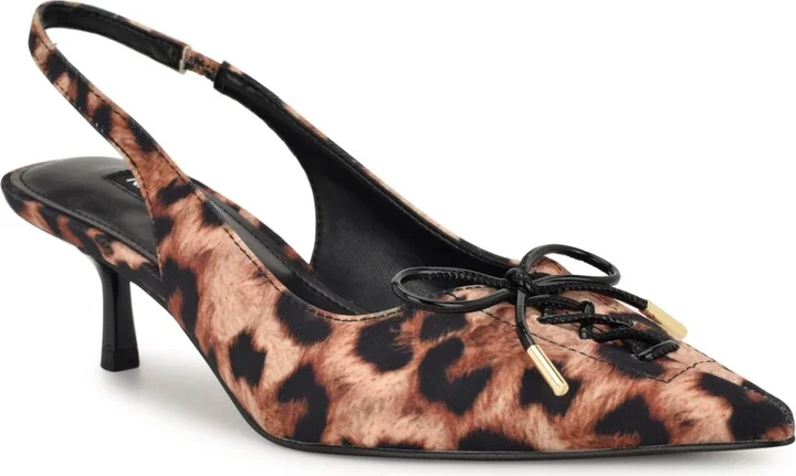 Nine West Women's Anora Lace-Up Slingback Pumps