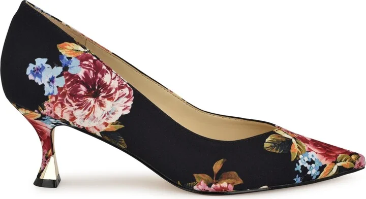Nine West Women's Ariella Kitten Heel Pumps - Image 2