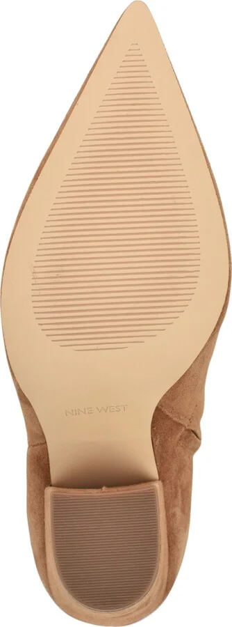 Nine West Women's Ariza Tapered Block Heel Booties - Image 5