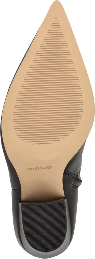Nine West Women's Ariza Tapered Block Heel Booties - Image 9