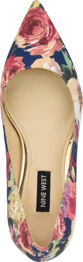 Nine West Women's Arlene Kitten Heel Pointy Toe Pumps - Image 4