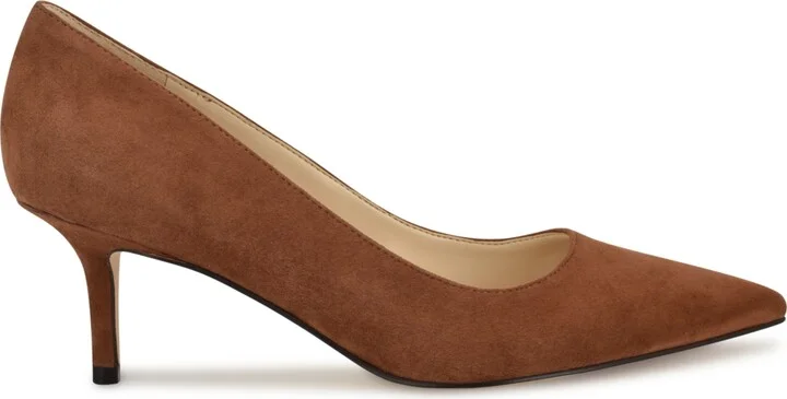 Nine West Women's Arlene Kitten Heel Pointy Toe Pumps - Image 11
