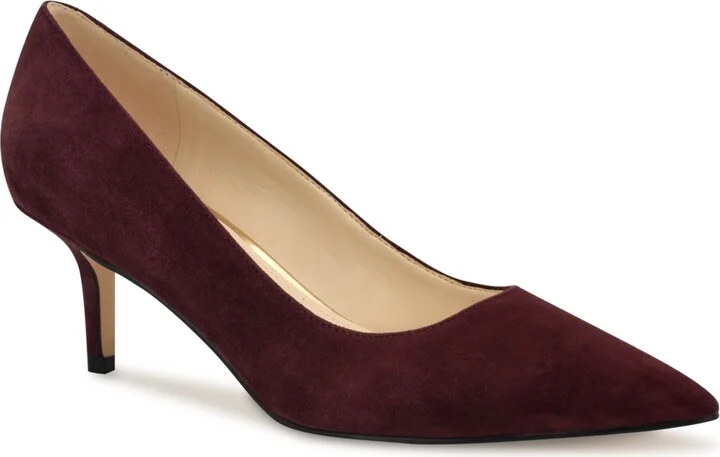Burgundy Suede