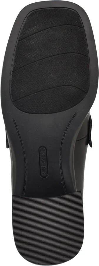 Nine West Women's Avalia Block Heel Penny Loafers - Black/Leopard - Image 5