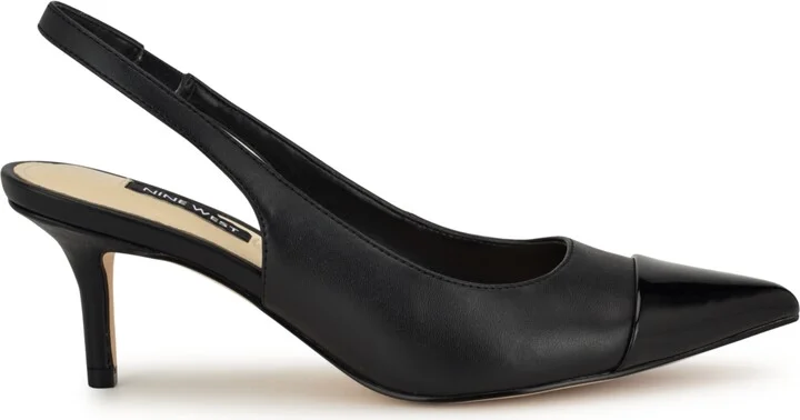 Nine West Women's Awaie Pointy Toe Dress Slingback Pumps - Image 2