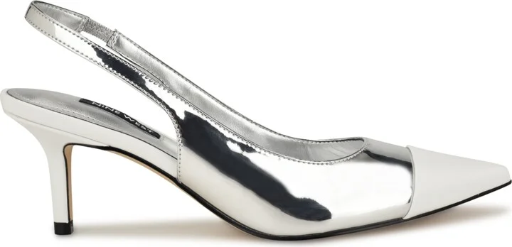 Nine West Women's Awaie Pointy Toe Dress Slingback Pumps - Image 6