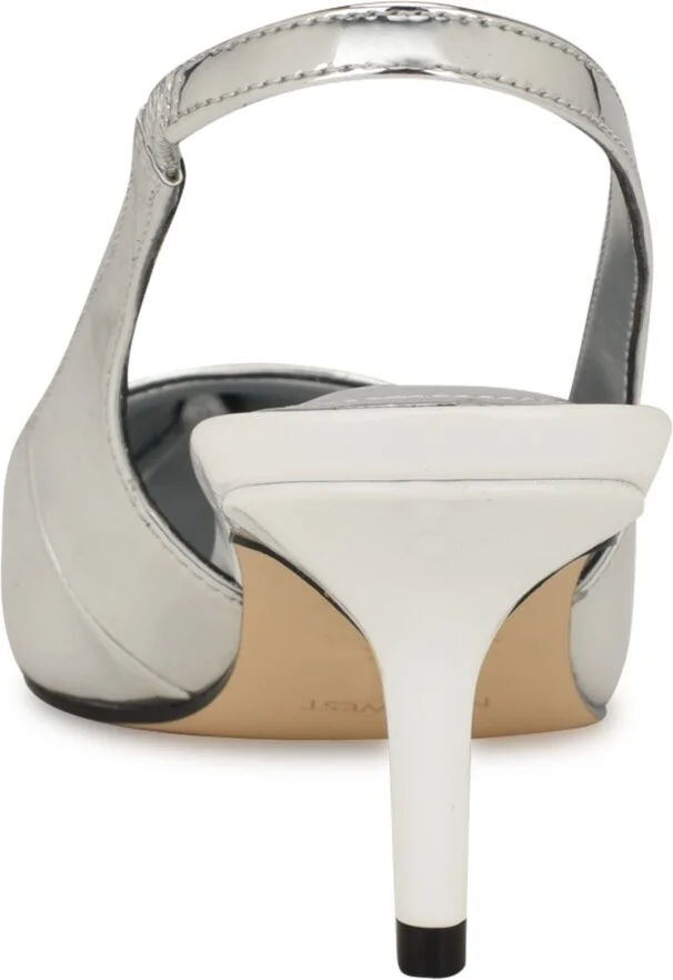 Nine West Women's Awaie Pointy Toe Dress Slingback Pumps - Image 7