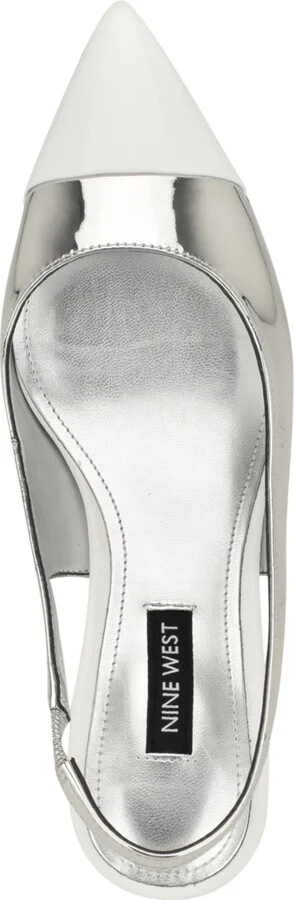 Nine West Women's Awaie Pointy Toe Dress Slingback Pumps - Image 8